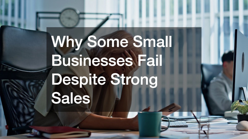 Why Some Small Businesses Fail Despite Strong Sales